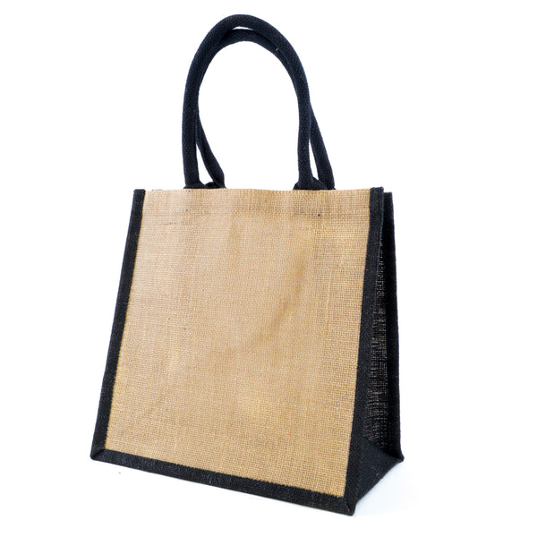 Branded Medium Jute Bag - Halton