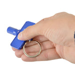 Branded Metal Meter Keyring