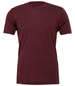 Canvas Unisex Tri-Blend T-Shirt Maroon Tri-Blend