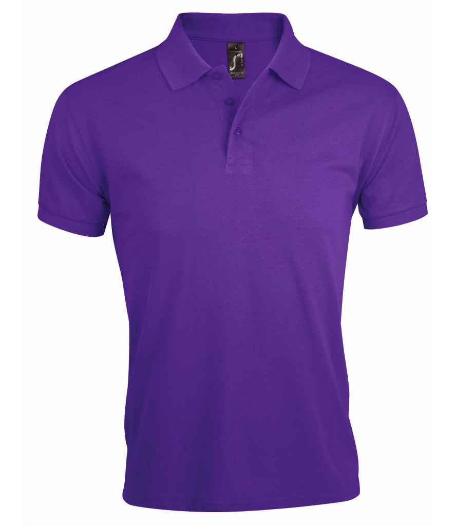 SOL'S Prime Poly/Cotton Piqué Polo Shirt Dark Purple