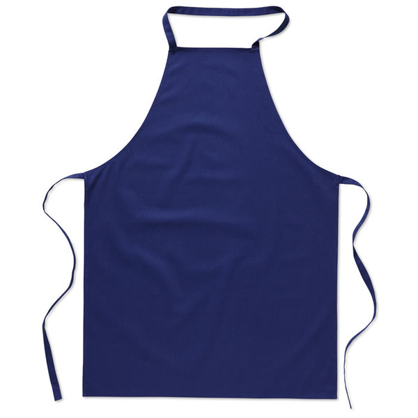 Kitchen apron in cotton Blue