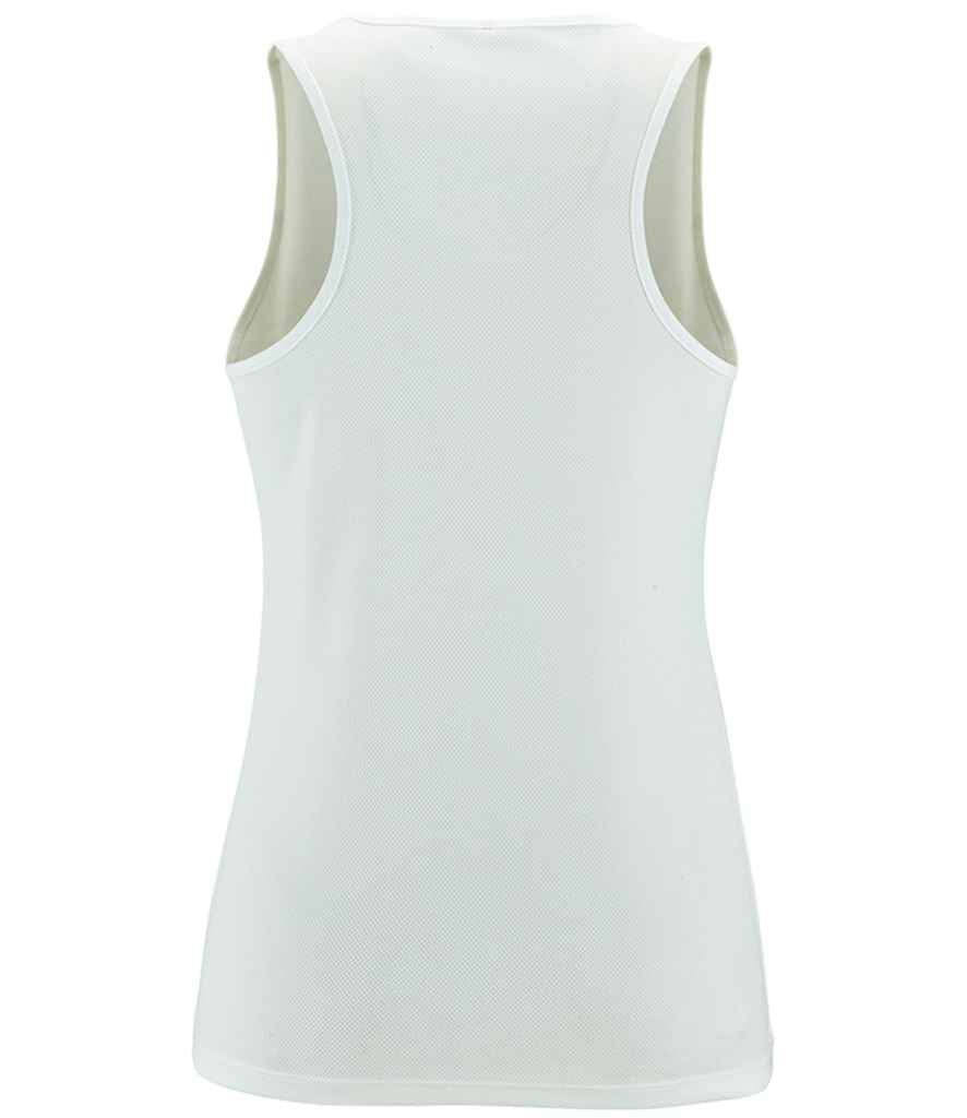 SOL'S Ladies Sporty Performance Tank Top White