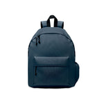 Branded 600D RPET polyester backpack