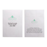 Seed Pack in White Paper Envelope