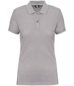 WK Designed to Work Ladies Anti-Bacterial Piqué Polo Shirt Oxford Grey