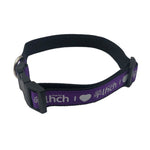 Custom Printed Satin Applique Dog Collar