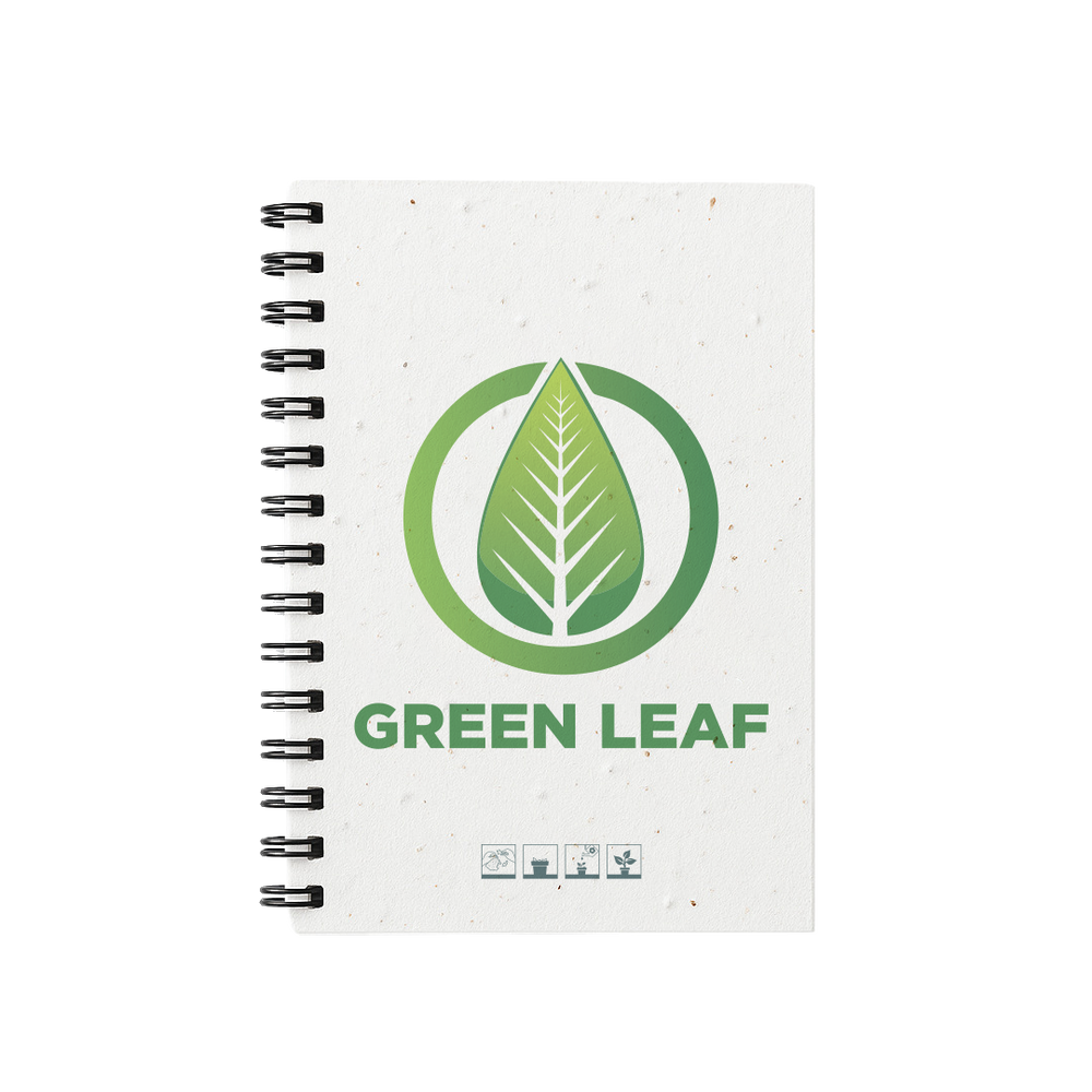 Seeded Paper Notebook A6
