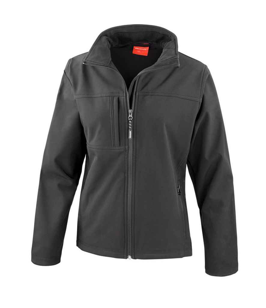 Result Ladies Classic Soft Shell Jacket Black