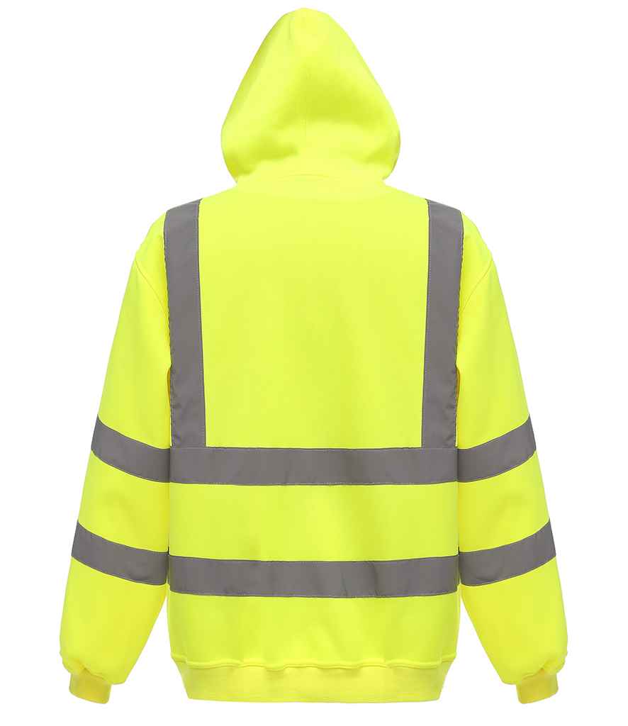 Yoko Hi-Vis Pull Over Hoodie Yellow