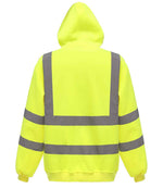 Yoko Hi-Vis Pull Over Hoodie Yellow