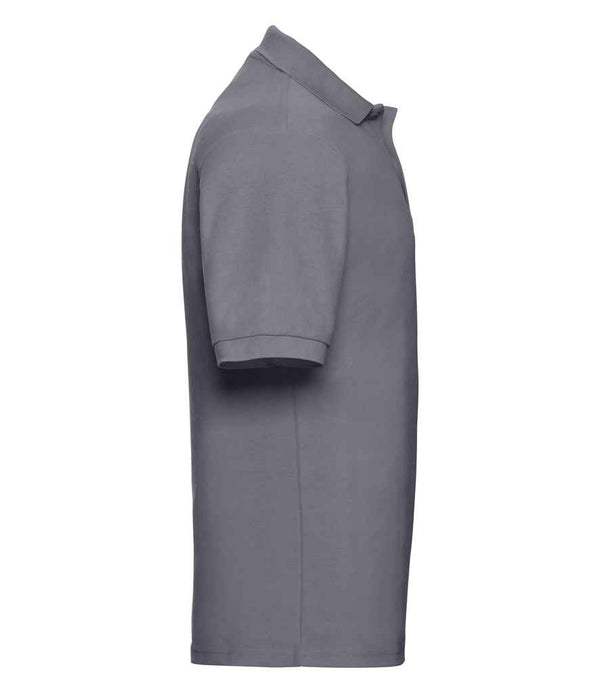 Russell Poly/Cotton Piqué Polo Shirt Convoy Grey