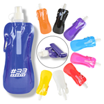 Express Quill Foldable Sports Bottle with Carabiner Clip - 400ml