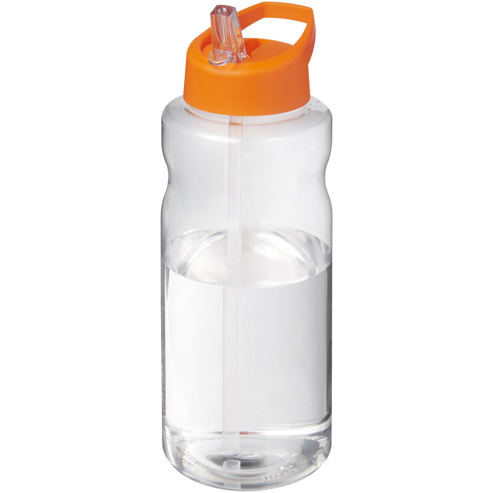 Branded H2O Active® Big Base 1 litre spout lid sport bottle