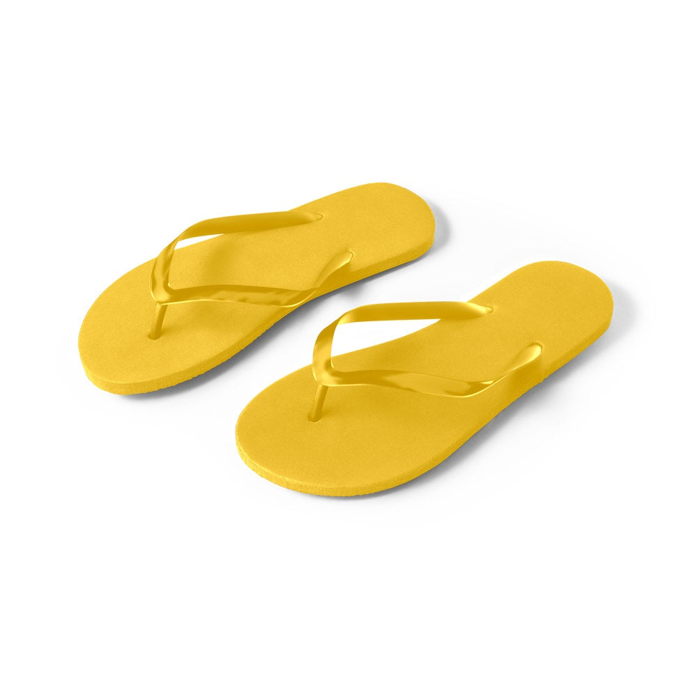 MAUPITI L / XL. Comfortable slippers with PE sole and PVC strap