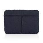 Branded Laluka AWARE™ recycled cotton 15.6 inch laptop sleeve