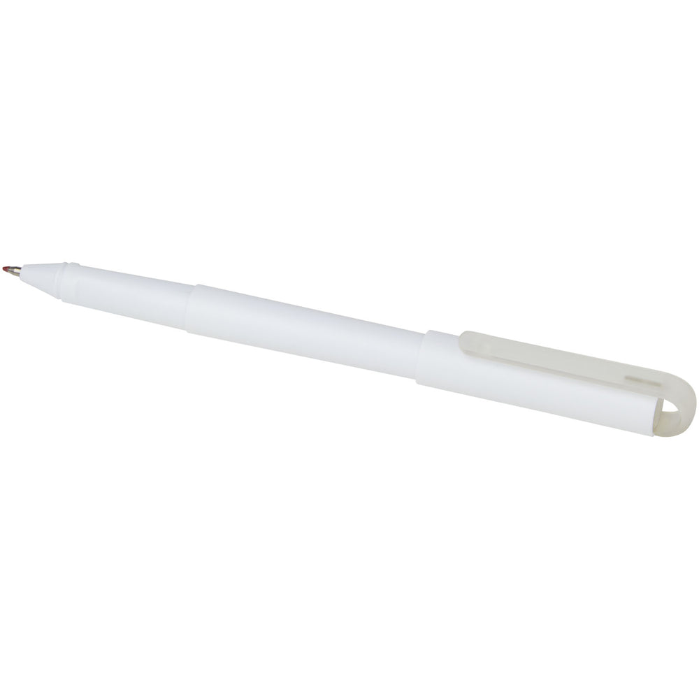 Branded Mauna recycled PET gel ballpoint pen