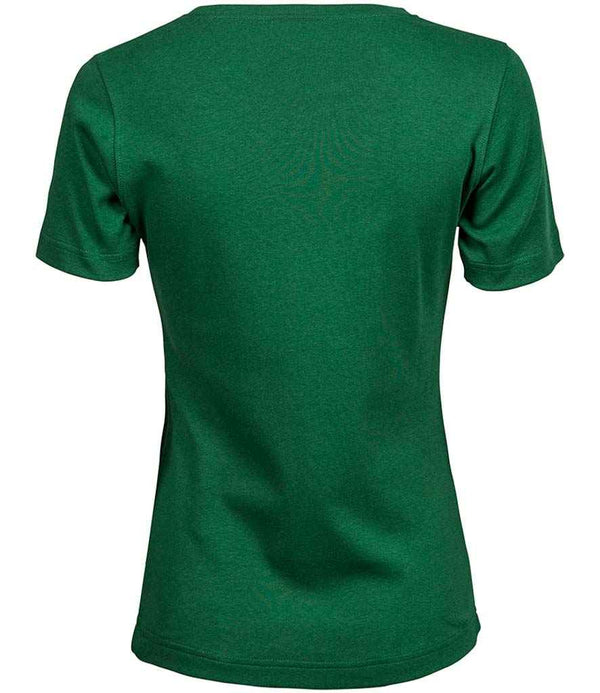Tee Jays Ladies Interlock T-Shirt Forest Green