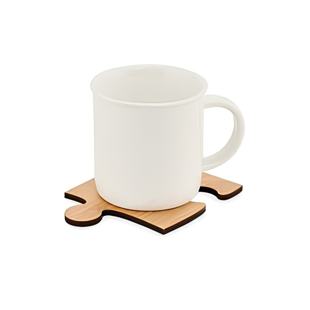 Set of 4 puzzle coasters