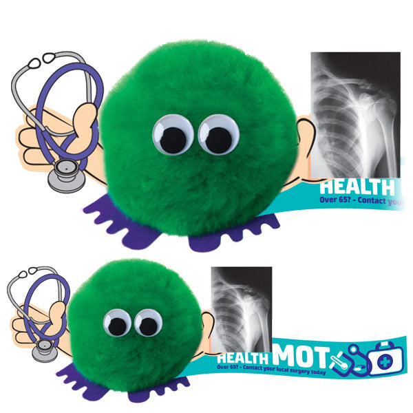 Trade Themed Logobug Handholders X-ray Handholder