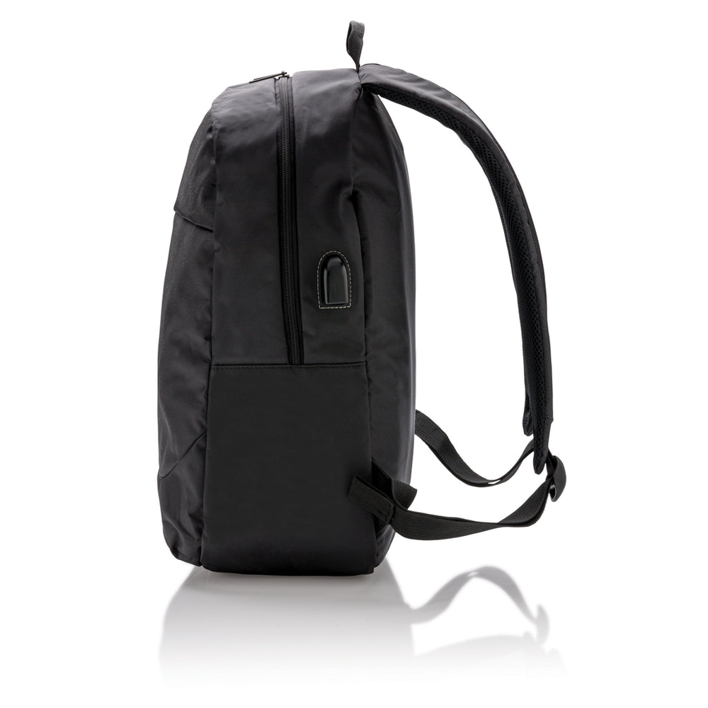 Branded Power USB laptop backpack