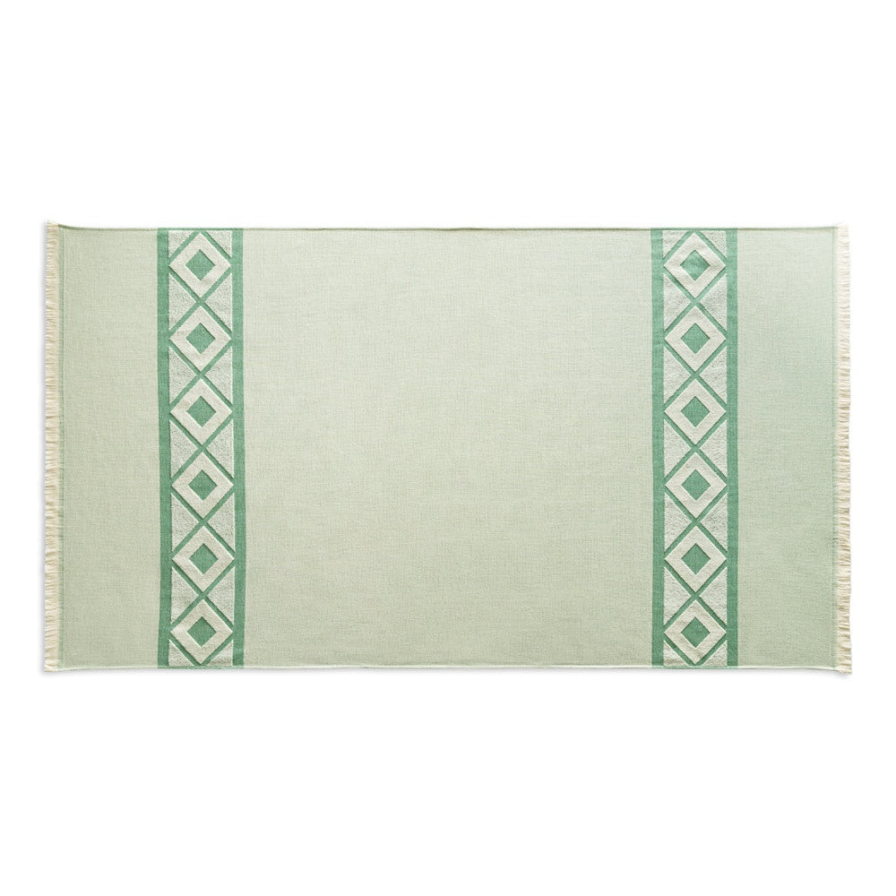 MALEK. Multifunctional bath towel (350g/m²) made of cotton and recycled cotton