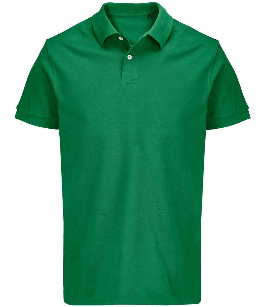 SOL'S Unisex Pacific Twin Piqué Polo Shirt Kelly Green
