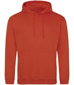 AWDis College Hoodie Burnt Orange