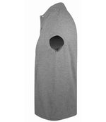 SOL'S Prime Poly/Cotton Piqué Polo Shirt Grey Marl