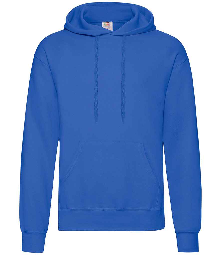 Fruit of the Loom Classic Hooded Sweatshirt Royal Blue