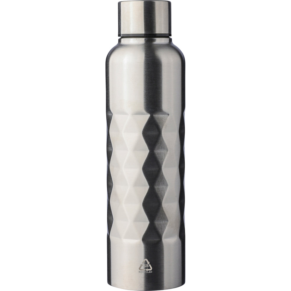 The Talin - Recycled stainless steel single-walled drinking bottle (800 ml)
