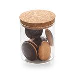 SPICE 700. Borosilicate glass canister with bamboo lid 700 mL