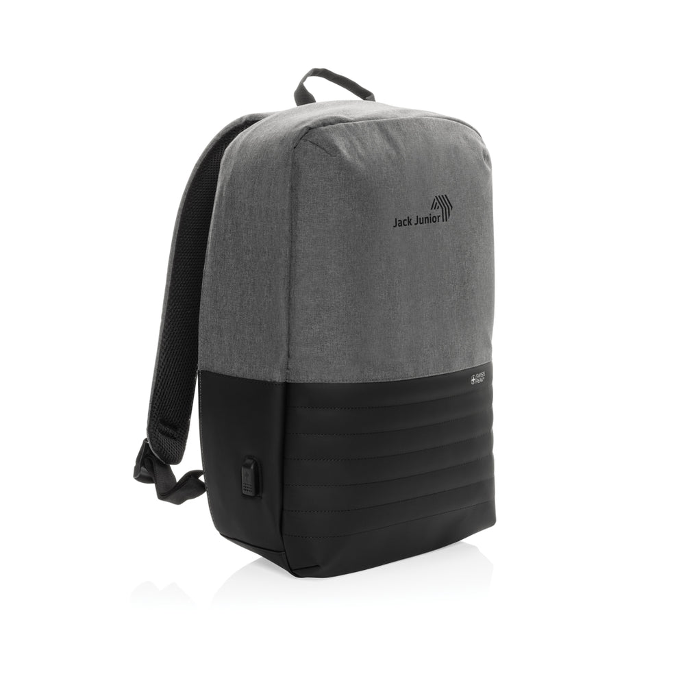 Swiss Peak AWARE™ RFID anti-theft 15'' laptop backpack