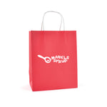 Branded Brunswick Medium Natural Paper Bag