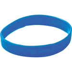 Silicone Wristband (Adult: Recessed Design)