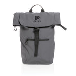 Branded Impact AWARE™ RPET water resistant 15.6" laptop backpack