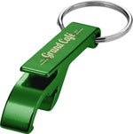 Branded Metal Bottle Opener Keychain