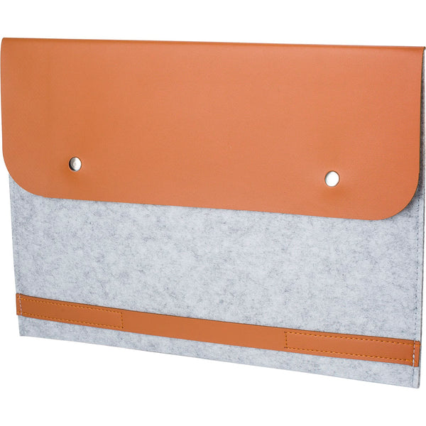 Cheddon RPET felt laptop pouch