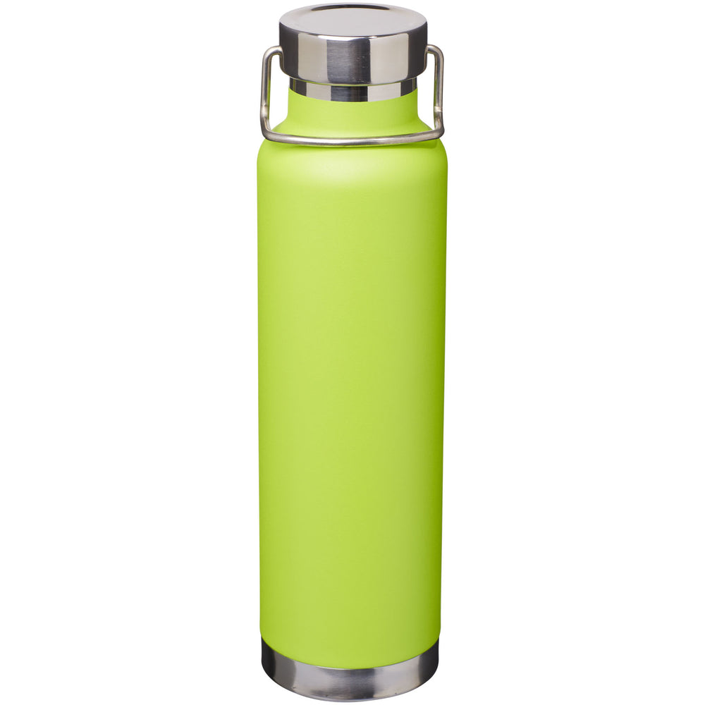 Branded Thor 650 ml copper vacuum insulated sport bottle