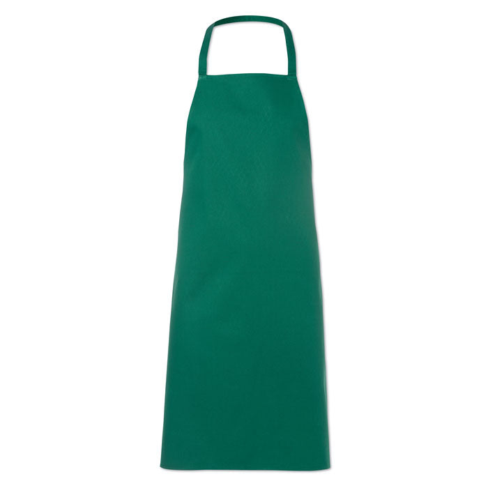 Kitchen apron in cotton Green