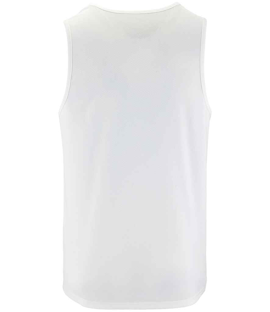 SOL'S Sporty Performance Tank Top White