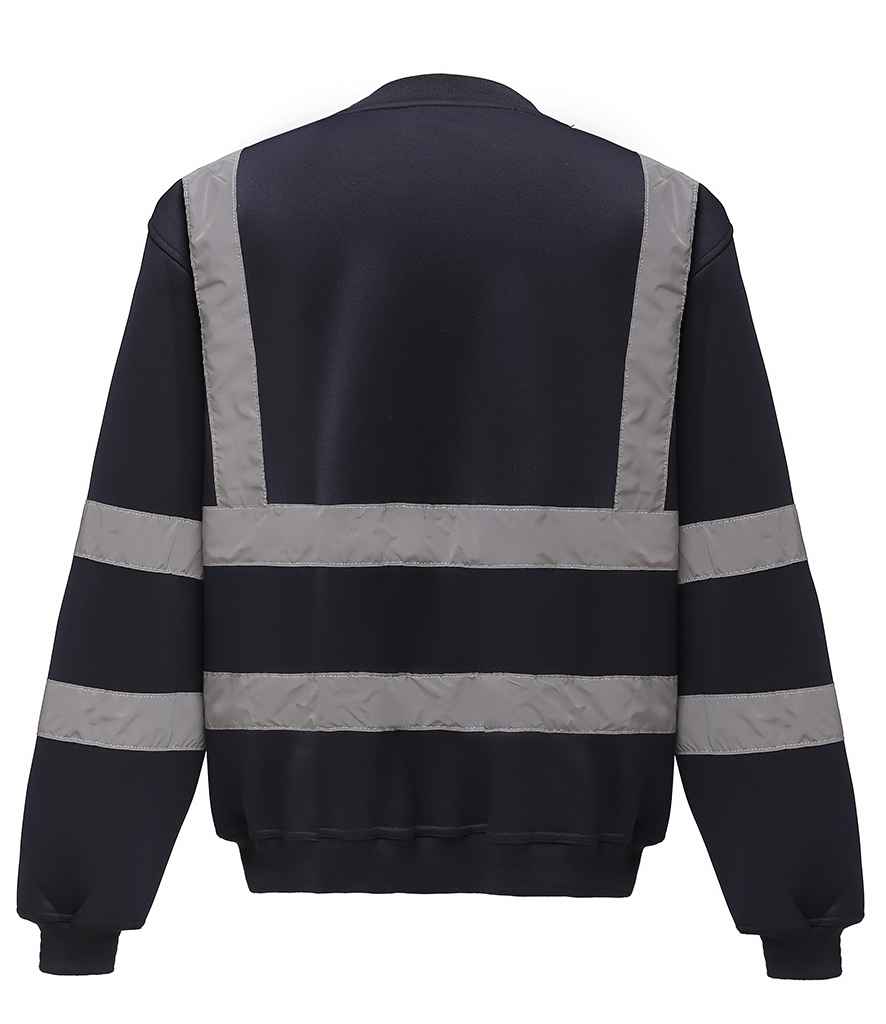 Yoko Hi-Vis Sweatshirt Navy