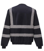 Yoko Hi-Vis Sweatshirt Navy