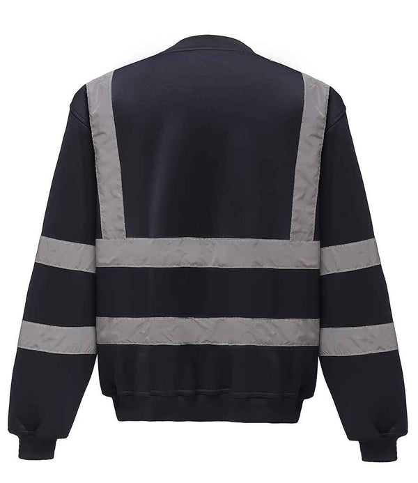 Yoko Hi-Vis Sweatshirt Navy