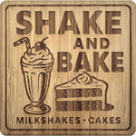 The Veyra - Bamboo coaster (Square)