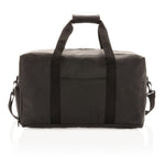 Branded Smooth PU weekend duffle