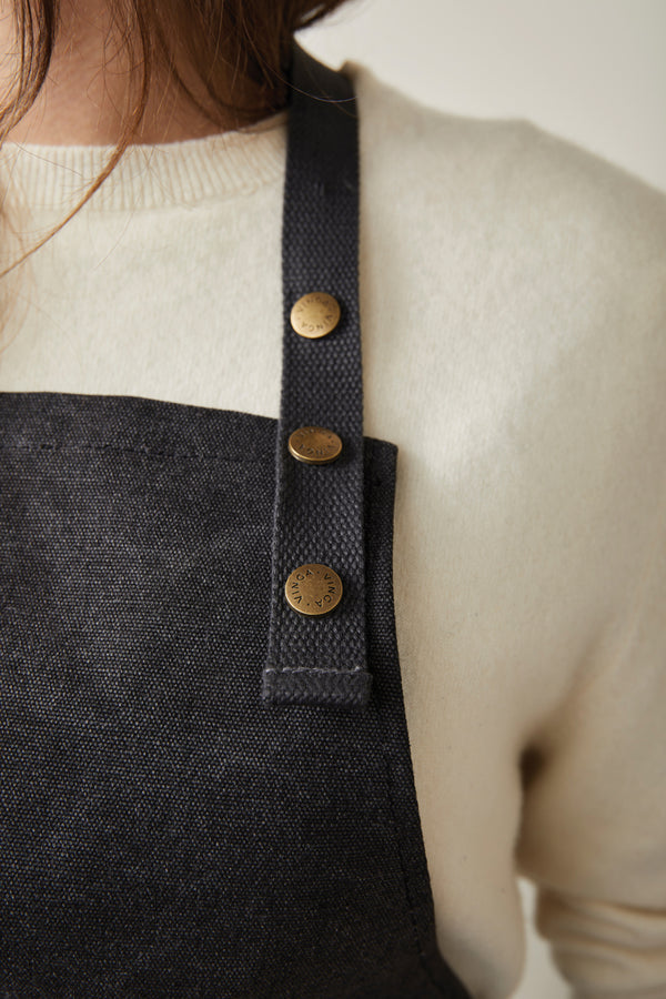 Branded VINGA Tome GRS recycled canvas Apron