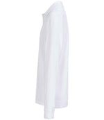 SOL'S Unisex Pacific Long Sleeve Piqué Polo Shirt White