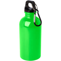 Oregon 400 ml RCS certified single wall stainless steel water bottle with carabiner