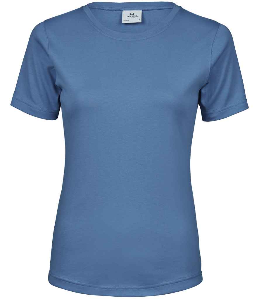 Tee Jays Ladies Interlock T-Shirt Ocean Blue