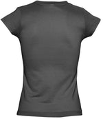 SOL'S Ladies Moon V Neck T-Shirt Dark Grey